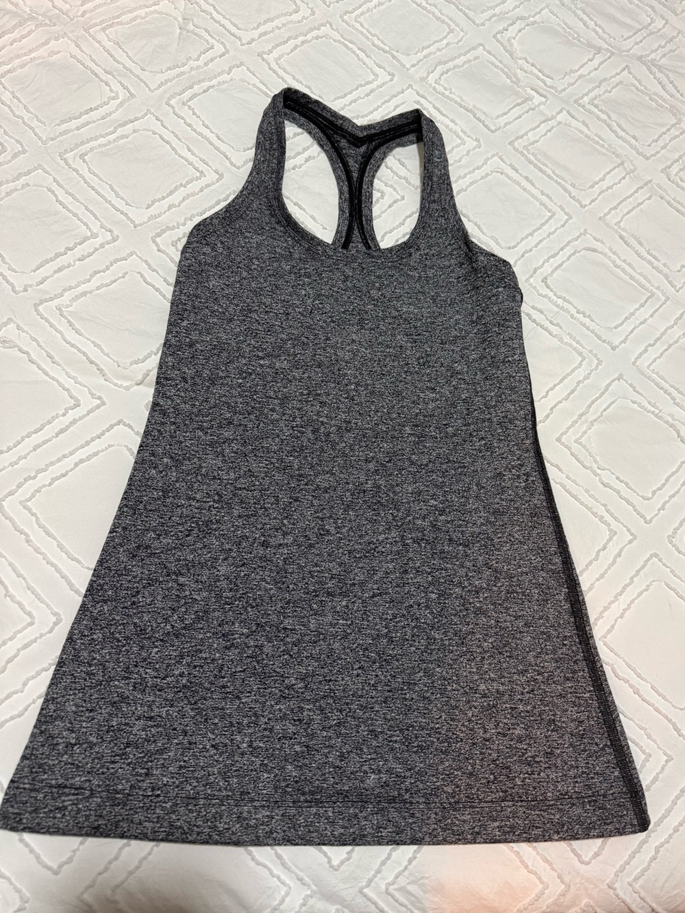 lululemon athletica Charcoal Grey Racerback Tank